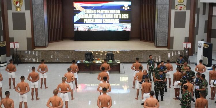 Pangdam IV/Diponegoro Pimpin Seleksi Akhir Daerah Calon Taruna Akademi TNI