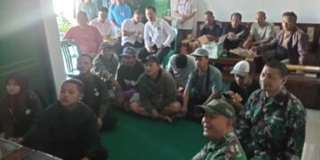 Masyarakat Antusias Nobar Piala Dunia Di Koramil 05/Reban