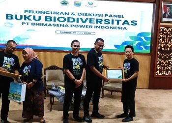 Lestarikan Keragaman Hayati, Bhimasena Power Indonesia Luncurkan Buku Biodiservitas PLTU