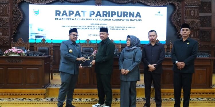 DPRD dan Bupati Batang Sepakati Raperda Pertanggungjawaban APBD 2025, SiLPA Capai Rp196,3 Miliar