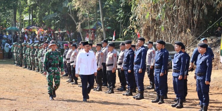 Bupati Batang Resmi Buka TMMD Sengkuyung Tahap III Desa Toso