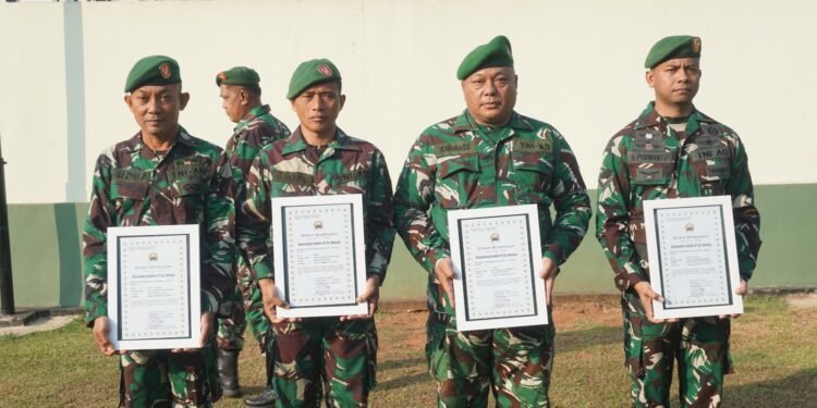 Anggota Pindah Satuan, Dandim Pimpin Langsung Tradisi Upacara Pelepasan