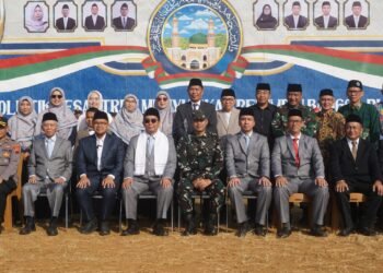 Dandim Hadiri Apel Tahunan Pekan Perkenalan Kutbatul Arsy Pondok Pesantren Modern Tazaka
