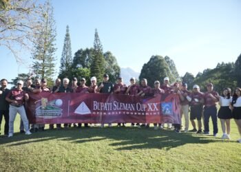 Diikuti 148 Peserta se-Indonesia, Turnamen Golf Bupati Sleman Cup 2026 Diharapkan Mampu Dukung Sport Tourism di Sleman