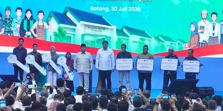 BP Tapera Cetak Rekor Baru, Akad Massal 62.710 KPR Subsidi di Batang