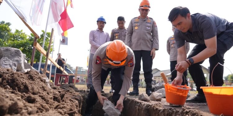 Polda DIY Perkuat Kesiapsiagaan Hadapi Ancaman KBRN, Kapolda Letakkan Batu Pertama Gedung Gegana