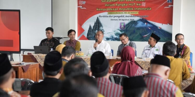 Hadiri Saresehan di SMPN 1 Godean, Bupati Sleman Dukung Peningkatan Kualitas Guru dan Komitmen Transparansi Tata Kelola Pendidikan