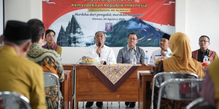 Hadiri Saresehan di SMPN 1 Godean, Bupati Sleman Dukung Peningkatan Kualitas Guru dan Komitmen Transparansi Tata Kelola Pendidikan