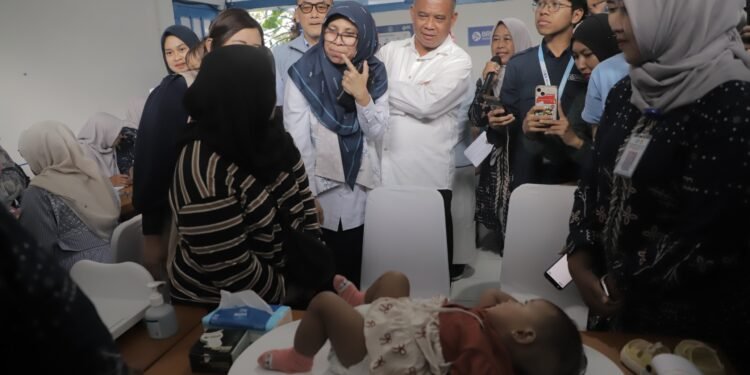 Hadiri Peresmian Posyandu Matahari, Harda Sebut Pentingnya Kolaborasi Multipihak