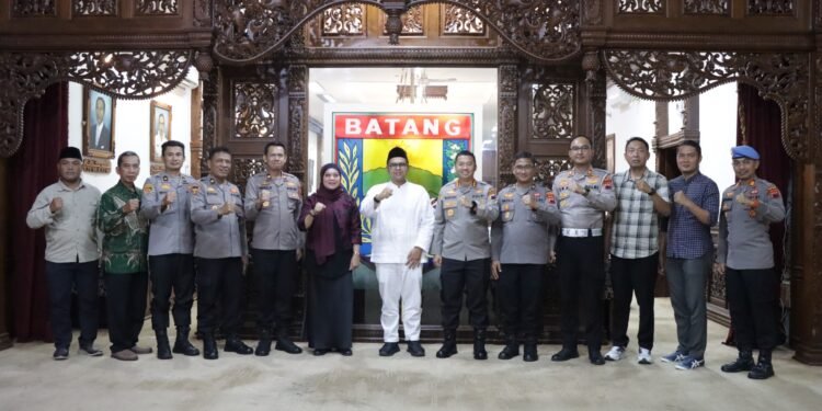 Hari Pertama Bertugas, Kapolresta Batang Kombes Pol Warsono Sowan ke Bupati dan Kejari Perkuat Sinergi Keamanan serta Investasi