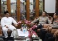 Hari Pertama Dinas, Kapolresta Sowan Bupati Batang