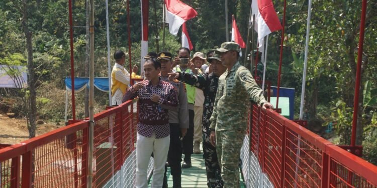 Impian Warga Desa Tambahrejo Akhirnya Terwujud, Jembatan Perintis Garuda Diresmikan