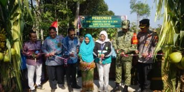 Jalan Penghubung Desa Toso dan Kluwih Bandar Akhirnya Diresmikan
