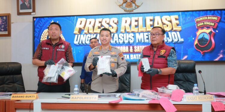 Ratusan Gram Sabu Diamankan, Polresta Batang Buru Jaringan Pengedar