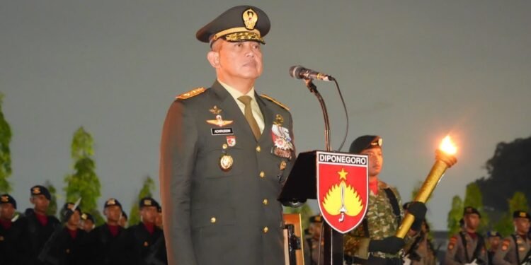 Pangdam IV/Diponegoro Pimpin AKRS HUT ke-81 Kemerdekaan RI Tingkat Provinsi Jateng