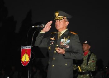 Pangdam IV/Diponegoro Pimpin AKRS HUT ke-81 Kemerdekaan RI Tingkat Provinsi Jateng