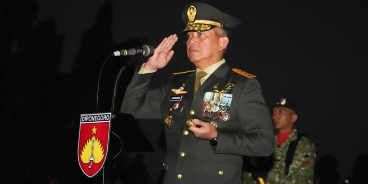 Pangdam IV/Diponegoro Pimpin AKRS HUT ke-81 Kemerdekaan RI Tingkat Provinsi Jateng