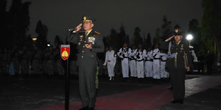Pangdam IV/Diponegoro Pimpin AKRS HUT ke-81 Kemerdekaan RI Tingkat Provinsi Jateng