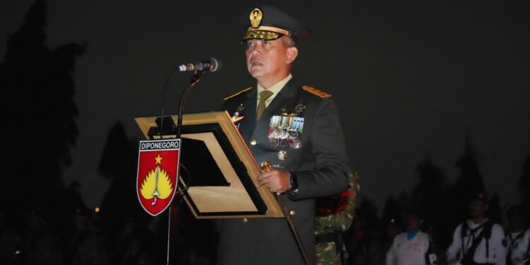 Pangdam IV/Diponegoro Pimpin AKRS HUT ke-81 Kemerdekaan RI Tingkat Provinsi Jateng