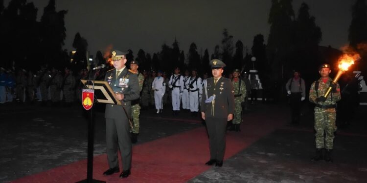 Pangdam IV/Diponegoro Pimpin AKRS HUT ke-81 Kemerdekaan RI Tingkat Provinsi Jateng