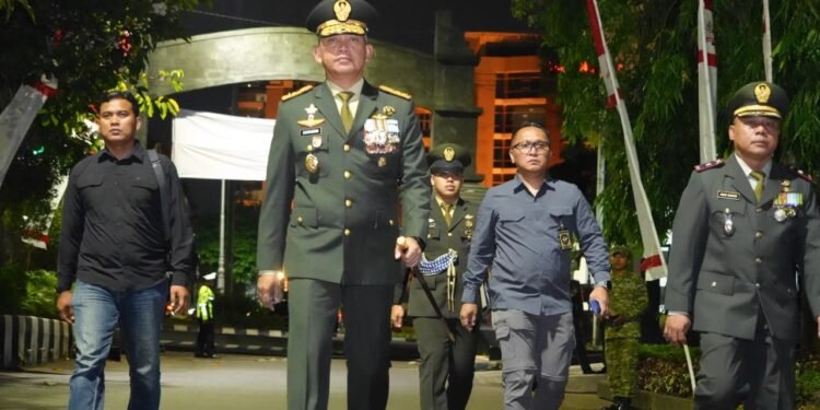 Pangdam IV/Diponegoro Pimpin AKRS HUT ke-81 Kemerdekaan RI Tingkat Provinsi Jateng