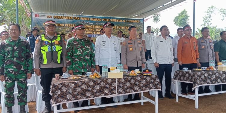 Tak Hanya Jaga Kamtibmas, Polresta Batang Ikut Dorong Swasembada Bawang Putih