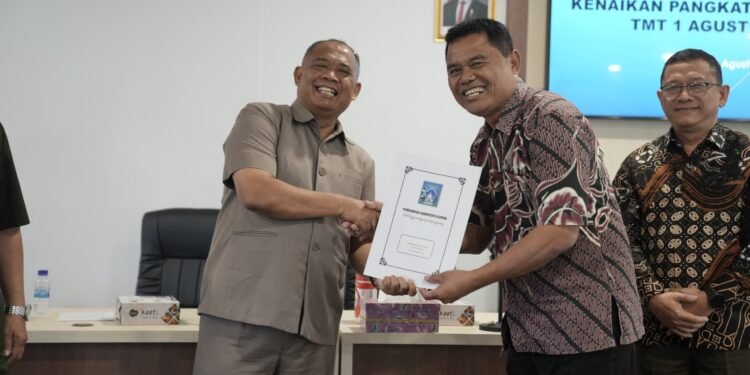 Bupati Sleman Serahkan 45 SK Kenaikan Pangkat Golongan IV TMT 1 Agustus 2026