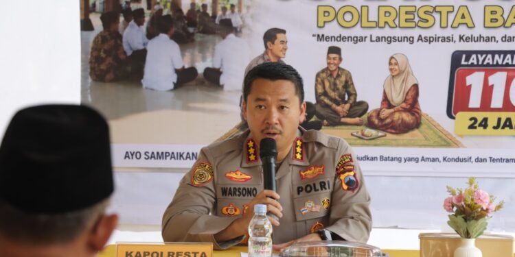Kapolresta Batang Ingatkan Warga Tak Terprovokasi Jelang Aksi 27 Agustus, “Polri Menjaga”