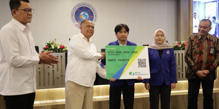Pemkab Sleman Gandeng BPJS Ketenagakerjaan Lindungi Mahasiswa Magang Sleman Pintar
