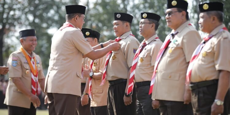 Apel Besar Hari Pramuka ke-65, Danang Maharsa Ajak Anggota Pramuka Jadi Generasi Rukun, Tangguh, dan Bermanfaat