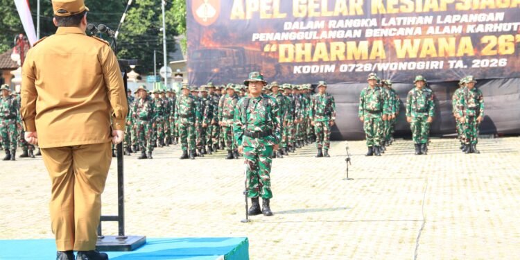 Kodam IV/Diponegoro Siagakan Kekuatan Teritorial Hadapi Karhutla 2026
