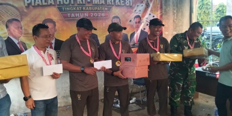 Anggota Kodim 0736/Batang Sabet Juara 1 Orado Tingkat Kabupaten