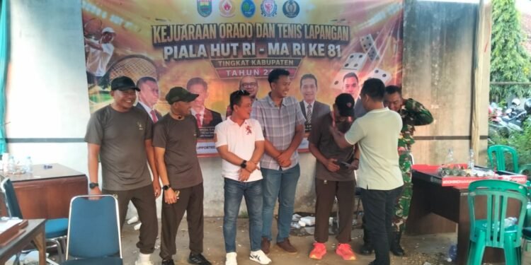 Anggota Kodim 0736/Batang Sabet Juara 1 Orado Tingkat Kabupaten
