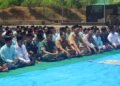 Dibawah Panas Matahari Anggota Kodim 0736/Batang Adakan Sholat Istisqa Meminta Diturunkan Hujan