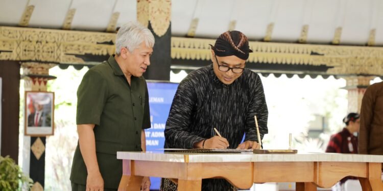 Pemkab Sleman Perkuat Kinerja Aparatur Lewat Penandatanganan Kontrak Kinerja 2026