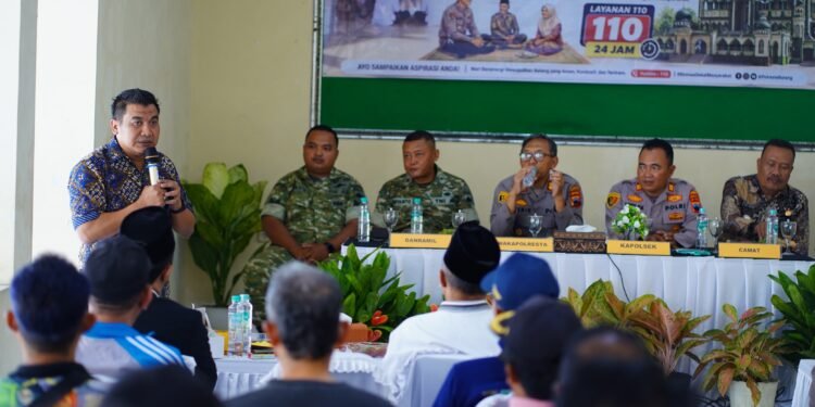 Mendengar Aspirasi Warga Limpung, Polresta Batang Gelar Jum’at Curhat Bahas Narkoba hingga Infrastruktur