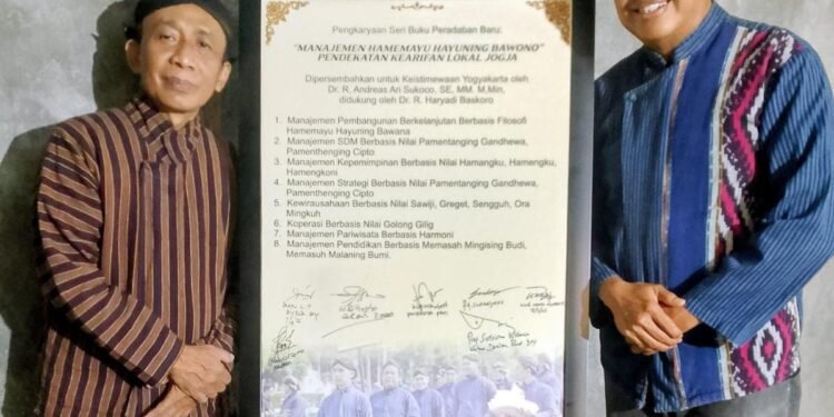 Dosen UKDW Siapkan Seri Buku “Manajemen Hamemayu Hayuning Bawana”, Padukan Kearifan Lokal dengan Ilmu Manajemen Modern