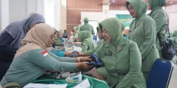 Sambut HUT TNI dan HUT Kodam IV/Diponegoro, Kodim 0736/Batang Gelar Bhakti Kesehatan