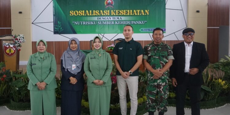 Kodim 0736/Batang Gelar Sosialisasi Kesehatan “Nutrisi Sumber Kehidupan”