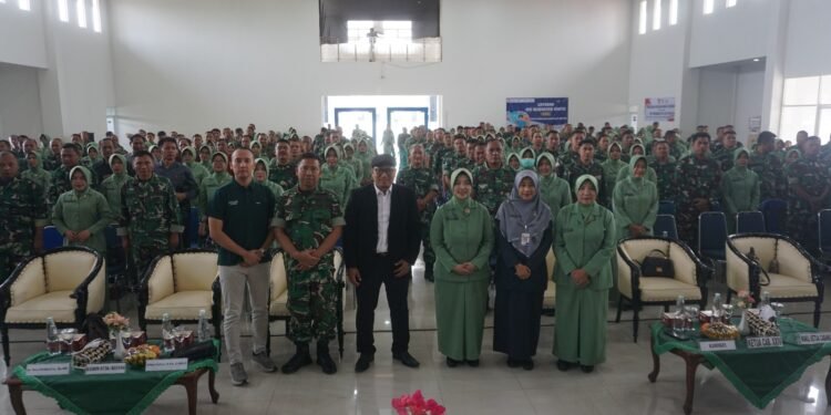 Kodim 0736/Batang Gelar Sosialisasi Kesehatan “Nutrisi Sumber Kehidupan”