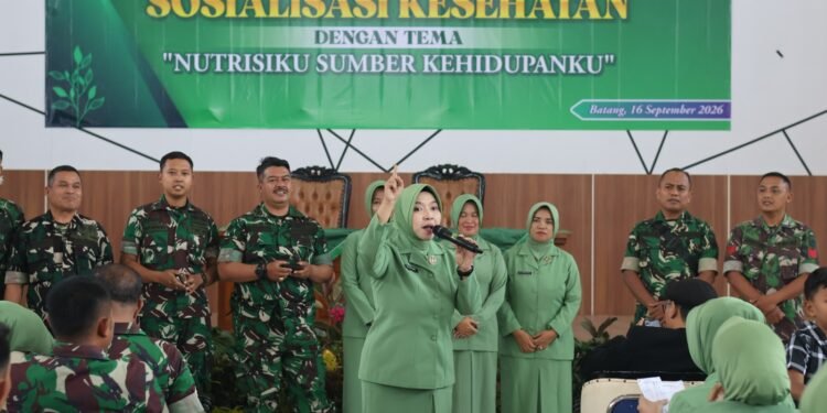 Kodim 0736/Batang Gelar Sosialisasi Kesehatan “Nutrisi Sumber Kehidupan”