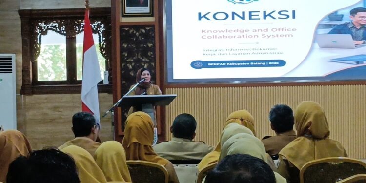 Luncurkan Koneksi, BPKPAD Batang Efektifkan Kinerja ASN Berbasis IT