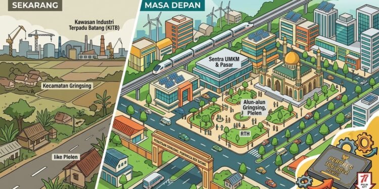 Menatap Wajah Baru Gringsing, Skenario Kota Satelit Pendukung Kawasan Industri Batang