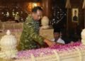 Pangdam IV/Diponegoro Dampingi Panglima TNI Ziarah ke Makam Jenderal Besar TNI (Purn) Soeharto di Giri Bangun