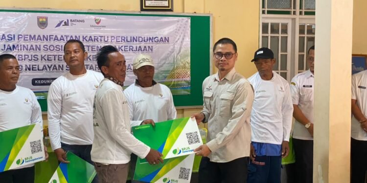 149 Nelayan Batang Dapat Perlindungan BPJS Ketenagakerjaan, Iuran Ditanggung BPI Selama Setahun
