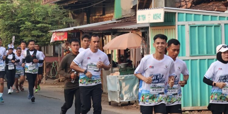 Dandim 0736/Batang Turut Ramaikan Kegiatan Even Bhimasena Run For Whale Shark 2026