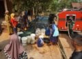 Krisis Air Bersih, Kodim Salurkan 12.000 Liter ke Desa Pesalakan