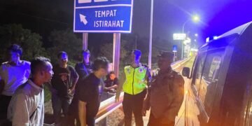 Polisi gerak Cepat tangani Bus Tim Persib Bandung U-18 Diserang Oknum Suporter di Rest Area 360 Batang, Kaca Pecah hingga Barang Hilang