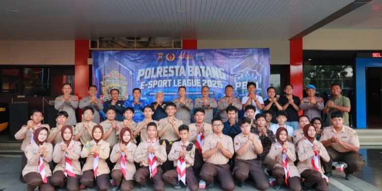 Polres Batang Rangkul Generasi Digital Lewat E-Sport, 24 Tim Melaju ke Babak Liga